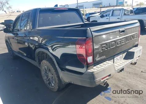 2024 Honda Ridgeline Sport z USA, uszkodzony, nr VIN 5FPYK3F12RB019542